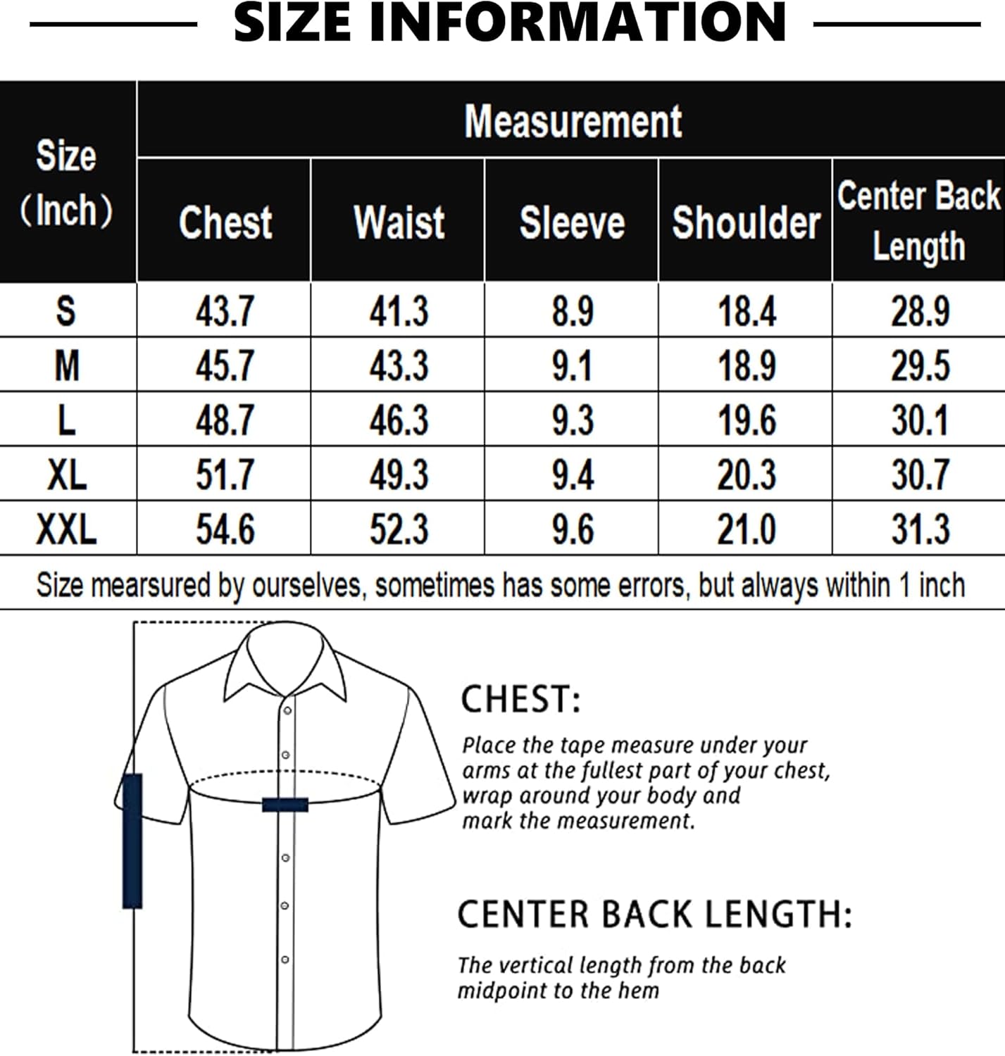 COOFANDY Men's Short Sleeve Oxford Shirt - Casual Summer Business Chambray Lightweight Checked Collar Cotton